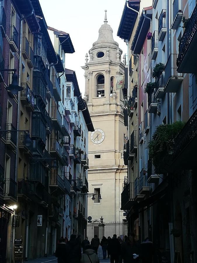 Calle Ansoleaga A 100 Mts Del Ayuntamiento Pamplona Kültér fotó